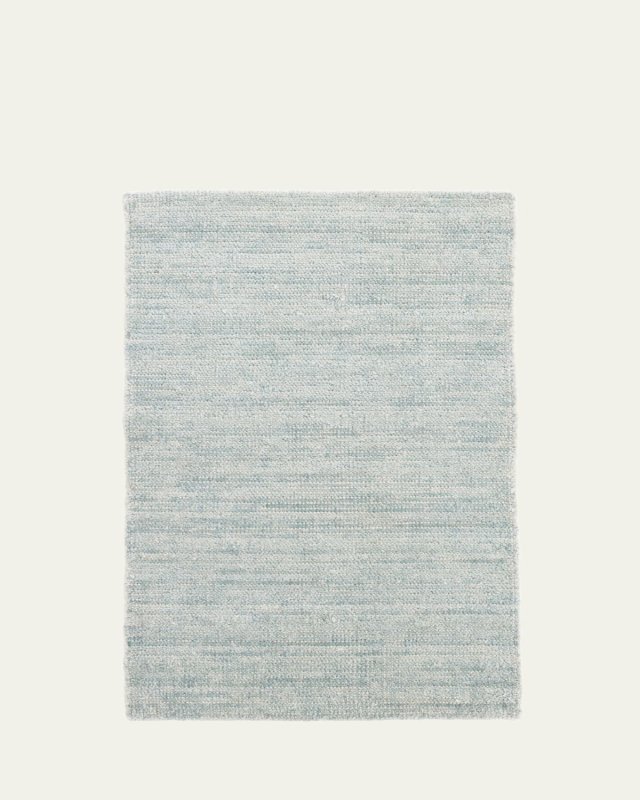 Quartz Ocean Handwoven Rug, 10' x 14'